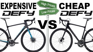 EXPENSIVE Giant Defy VS CHEAP Giant Defy [upl. by Abihsot]