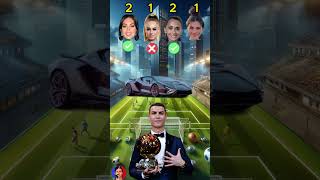 Georgina😍 vs Alisha🤩 vs Antonela🥰 vs Celine😘  UR Ronaldo🐐 ASKS [upl. by Nailuj342]