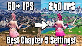 Fortnite Chapter 5 Settings Guide  FPS Boost Colorblind Modes amp More [upl. by Urata]