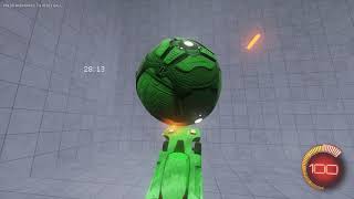 Air Dribble Challenge Map Old Record 6853 [upl. by Ordnasil]