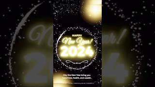 Happy New Year54321 Happy New Year status2024 ytshortswellcome2024 countdown [upl. by Omidyar570]