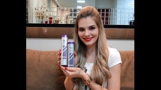 Tirando o amarelo do cabelo loiro Resenha dos produtos Fit Colors [upl. by Uuge]