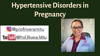 Hypertensive Disorders in Pregnancy [upl. by Ela869]