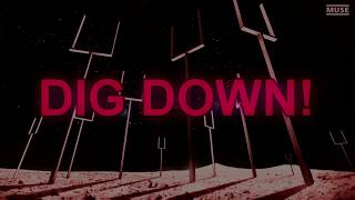 Muse  Dig Down NIGHTCORE LYRICS [upl. by Suaeddaht]