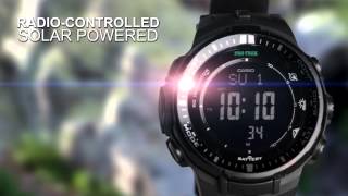 CASIO PROTREK PRW3000 product video [upl. by Zzabahs569]