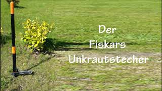 Fiskars Unkrautstecher  Unkraut ohne Chemie entfernen [upl. by Egief73]