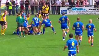 rugby aubenas agde [upl. by Immac719]