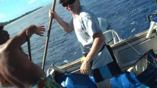 Rarotonga Fishing Cook Islands Mahi Mahi Wahoo and Tsunami warning [upl. by Voltmer203]