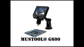 Mustool® G600 Digital Microscope From Banggood [upl. by Dugaid980]