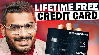 IndusInd Bank Credit Card  LifeTime Free [upl. by Merriott]