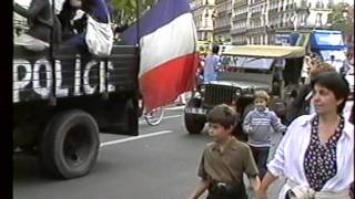 60e anniversaire de la libération de Paris  1944  2004  exploré par Gg  20040825 [upl. by Lilybel]