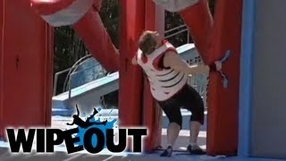 Top 5 quotYou Might Want To Look Away Nowquot Moments  Wipeout HD [upl. by Desiri]