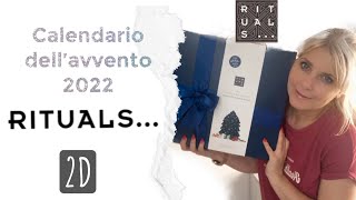 Rituals calendario dellavvento 2022  un solido calendario dell’Avvento ❣️ [upl. by Nairrad]