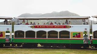 Caribbean Scenic Rail amp Sail Basseterre St Kitts [upl. by Auhsej]