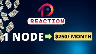 Earn passive income with Reaction Nodes RTC [upl. by Mickey]