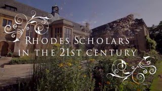 Rhodes Scholars in the 21st Century [upl. by Saleme]