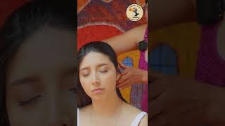 Doña Esperanzas ASMR massage with soft whispering sounds amp ASMR triggers [upl. by Oiziruam]