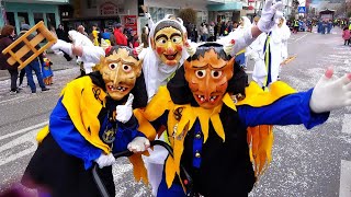 Großer Buurefasnetsumzug in Weil am Rhein 2023  Alemannische Fasnet 🇩🇪 [upl. by Dewees]