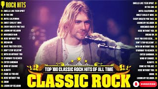 Classic Rock Songs 70s 80s 90s Full Album  Queen Nirvana Scorpions Aerosmith ACDC Bon Jovi U2 [upl. by Mackey]