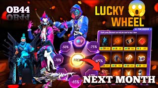 Next Lucky Wheel Event Date l Free Fire New Event l FF New Event l Next Lucky Wheel Event [upl. by Annaes]