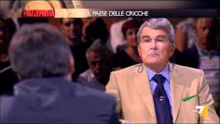 Piazzapulita  150911 Castelli quotsono poveroquot [upl. by Vidal]