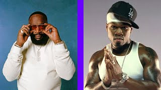 Rick Ross Disses 50 Cent During Promo For His Joint Album With Meek Mill quotHe Aint Getting Moneyquot [upl. by Atcliffe862]