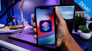 iOS 12 Shortcuts App Demo [upl. by Avika605]