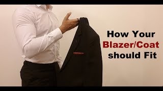 How your BlazerCoat should fit [upl. by Jayson]