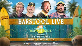 Barstool Live from Margaritaville Las Vegas  February 9th 2024 [upl. by Anavi]