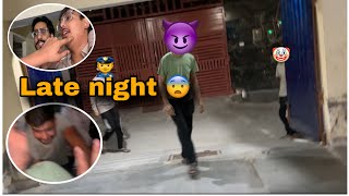 Late Night 😨 Fight  Enjoy  Lakra Vlogs [upl. by Acireed492]