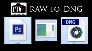 The easy way to convert RAW movie data to DNG [upl. by Ameen]