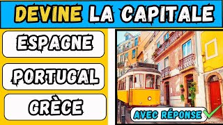 Devine 30 Capitales du monde 🌍  Quiz de Géographie avec réponse ✅ [upl. by Aneek982]