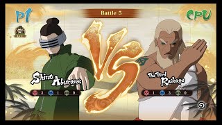 Shino Aburame Vs The Third Raikage [upl. by Eedoj]