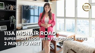 Singapore HDB Property Home Tour  113A McNair Road  4Room  1001 Sqft by Sheryl Lim [upl. by Ahsiena500]