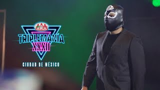 PATRÓN vs NEMETH y EL OJO  Triplemania XXXII  Lucha Libre AAA [upl. by Moguel]