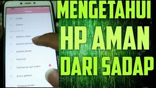 cara mengetahui hp kita disadap atau tidak [upl. by Shelagh937]