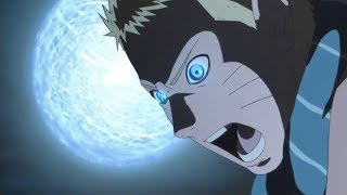 Naruto Uses Unique Yellow RasenShuriken and Saves Hinata From Toneri 60FPS [upl. by Gamin76]