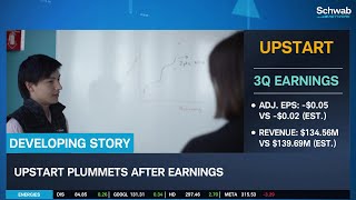 Upstart UPST Plummets After Earnings [upl. by Puiia]