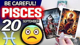 Pisces ♒ BE CAREFUL⚠️A VERY BAD WOMAN DOES THIS TO YOU😱🚨 horoscope for today SEPTEMBER 20 2024 ♒ [upl. by Regnig]