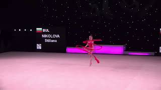 Stiliana Nikolova  Ribbon Final  GP Tartu 2023 [upl. by Ettenor]