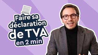 Comment faire sa déclaration de TVA en 2024 [upl. by Mccormick]