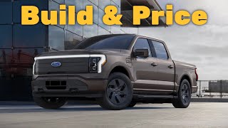 2022 Ford F150 Lightning Build and Price [upl. by Akinas]