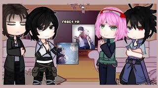 ErenMika amp Sasusaku react to themsekvesGacha [upl. by Amie]