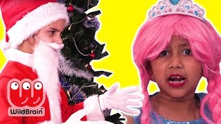 PRINCESS CHRISTMAS PRESENTS GO MISSING 🎁 Princesses In Real Life  WildBrain Kiddyzuzaa [upl. by Mose]