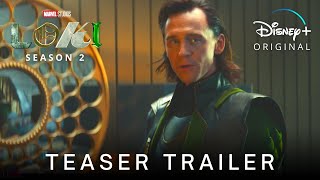 Marvel Studios LOKI  SEASON 2 TEASER TRAILER  Disney [upl. by Pammie]