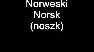 24 Przedmioty szkolne po norwesku [upl. by Christiane]