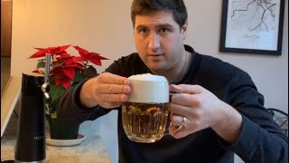 Fizzics Draft Pour  Pilsner Urquell [upl. by Yelrebma475]