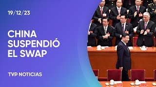 China suspendió el swap con la Argentina [upl. by Ynnel]