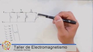 Electricidad y Magnetismo  Circuito de Inductores [upl. by Lezned]