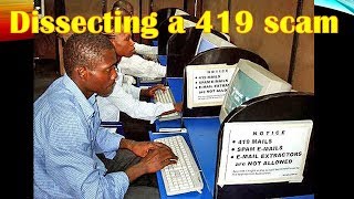 Dissecting a 419 scam [upl. by Hein]